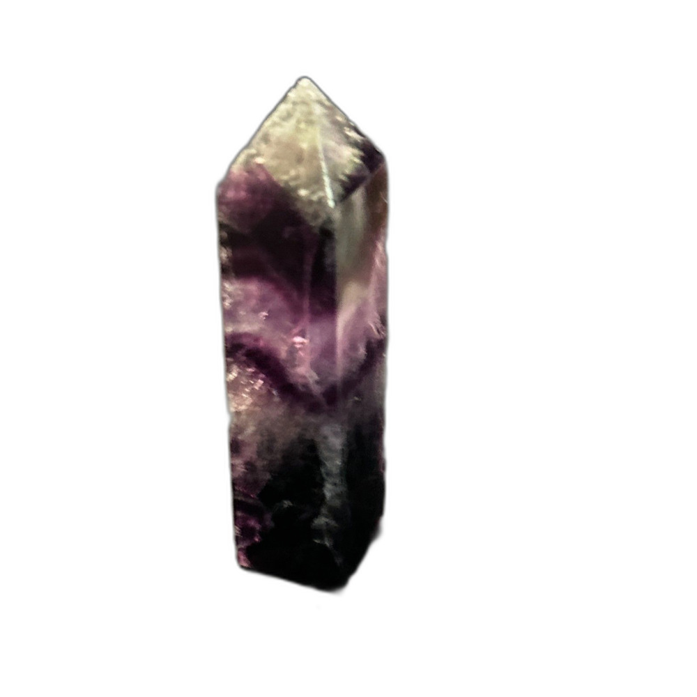 Fluorite Tower Purple Green 73 Grams